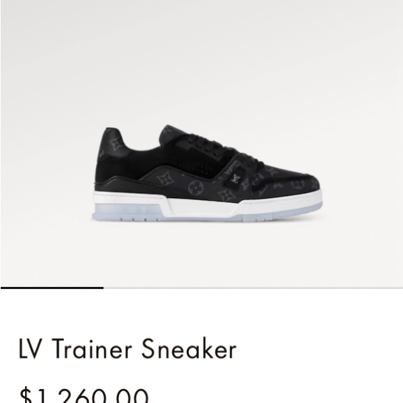 Louis Vuitton Other - MEN’S LOUIS VUITTON TRAINERS IN BLACK